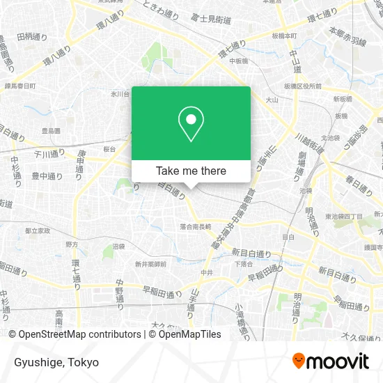 Gyushige map