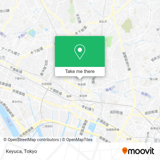 Keyuca map