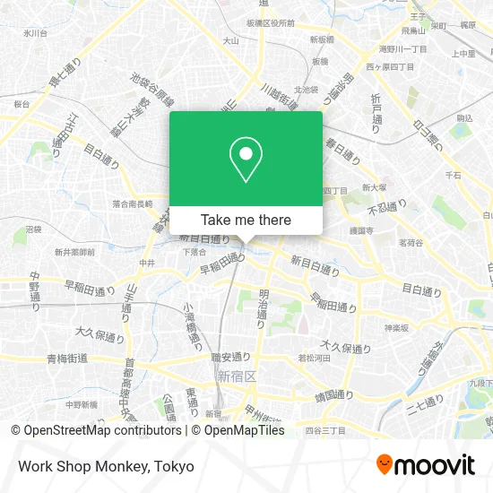Work Shop Monkey map