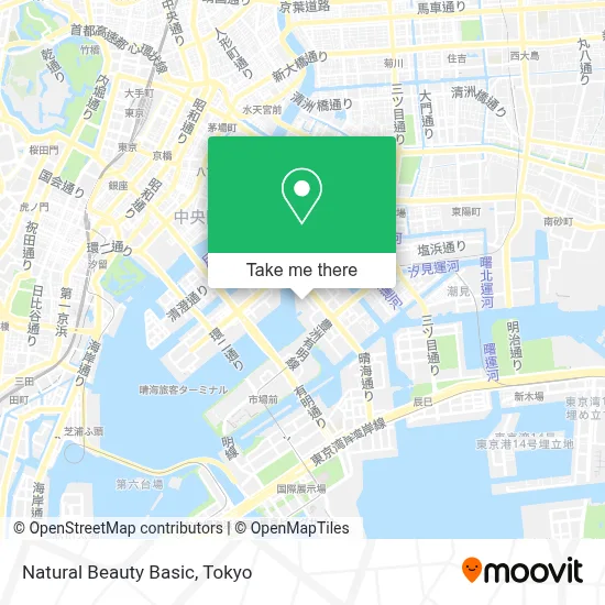 Natural Beauty Basic map