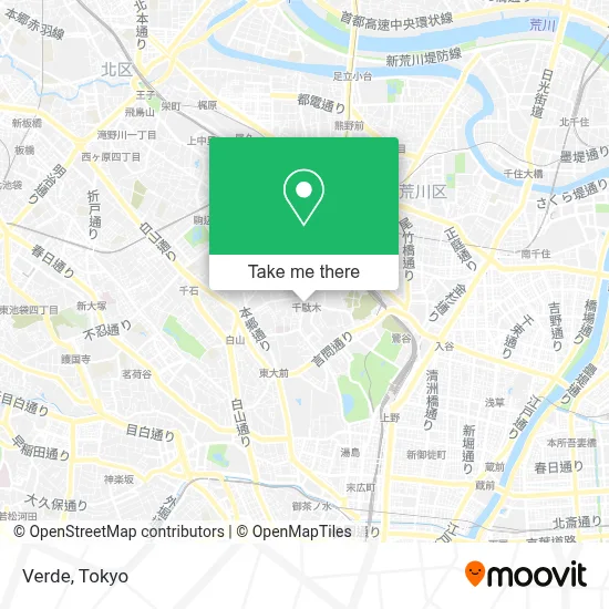 Verde map