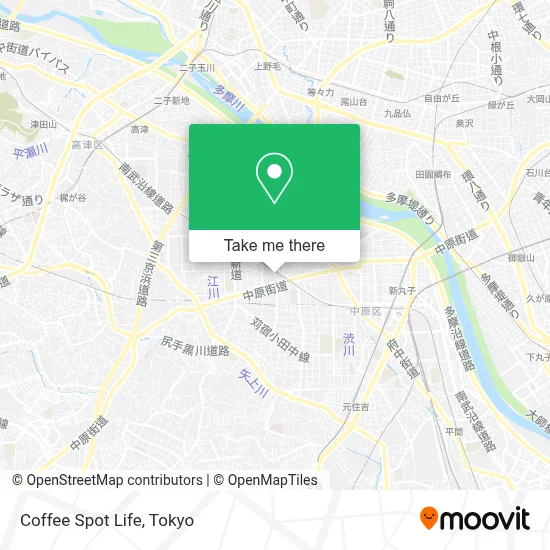 Coffee Spot Life map