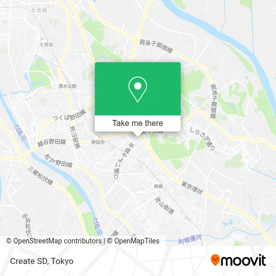 Create SD map