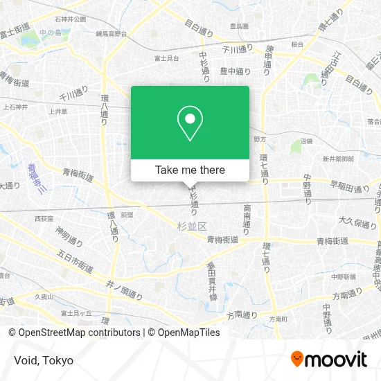 Void map