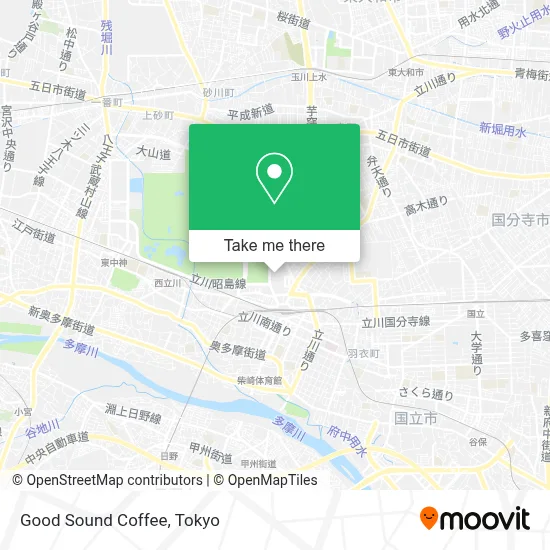 Good Sound Coffee map