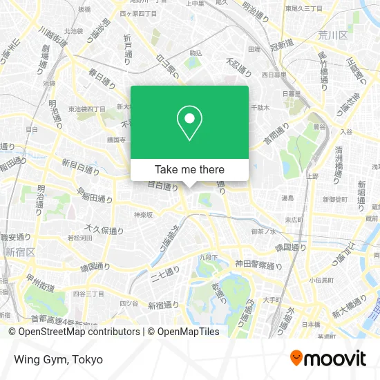 Wing Gym map
