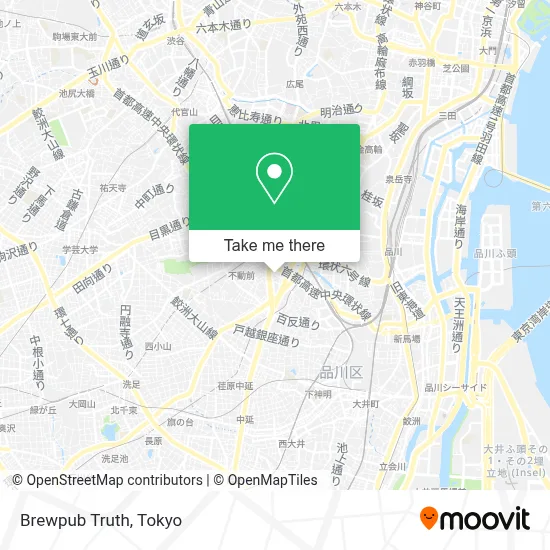 Brewpub Truth map