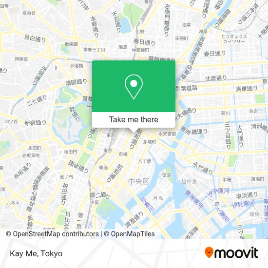 Kay Me map
