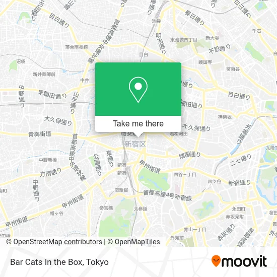 Bar Cats In the Box map
