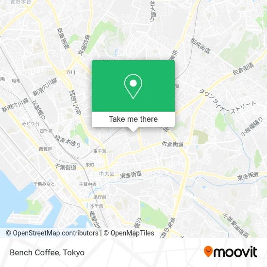 Bench Coffee map