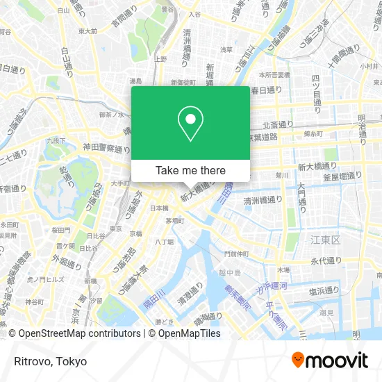 Ritrovo map
