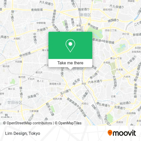 Lim Design map