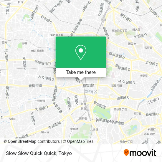 Slow Slow Quick Quick map