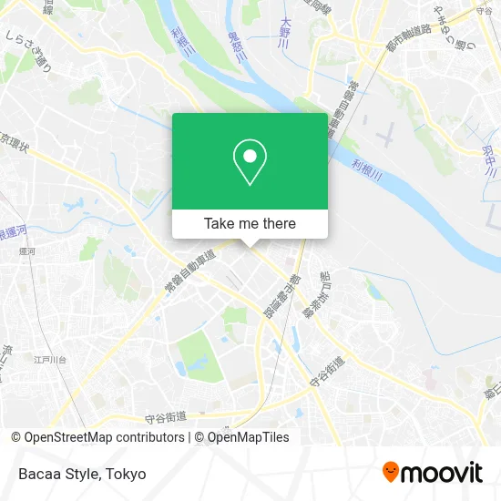 Bacaa Style map