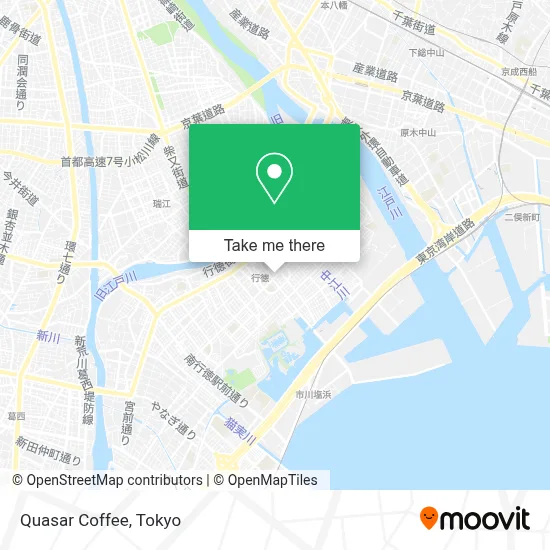Quasar Coffee map