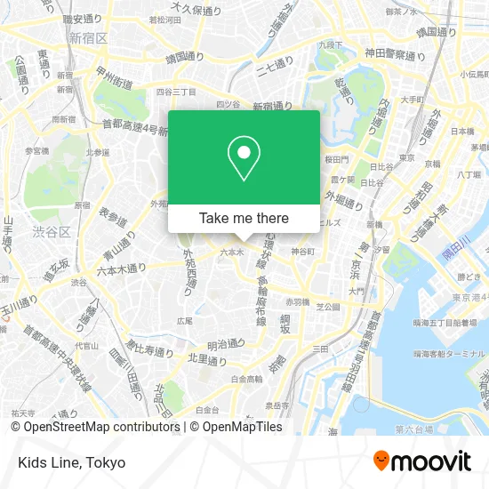 Kids Line map