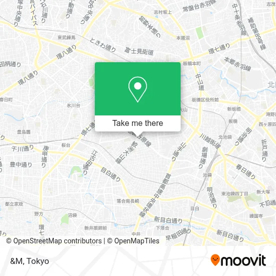 &M map