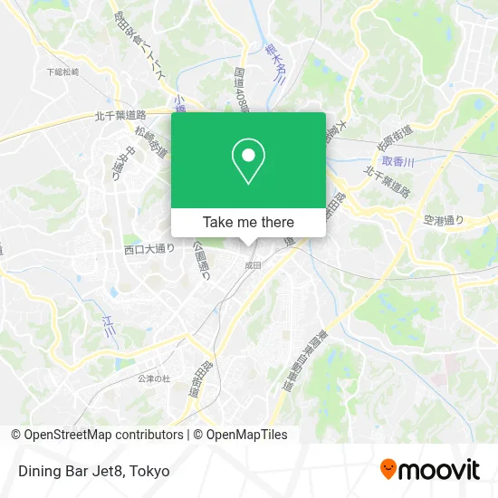 Dining Bar Jet8 map