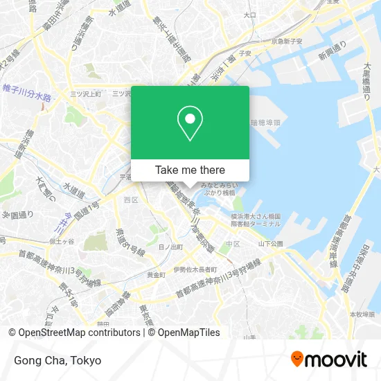 Gong Cha map