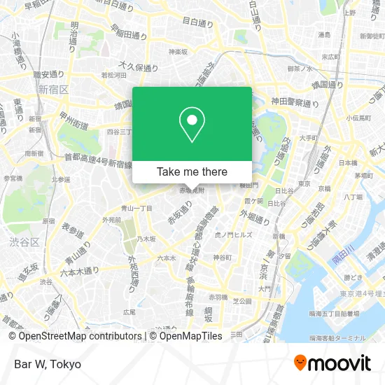 Bar W map