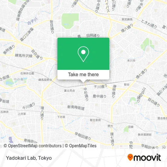 Yadokari Lab map