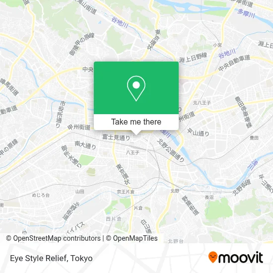 Eye Style Relief map