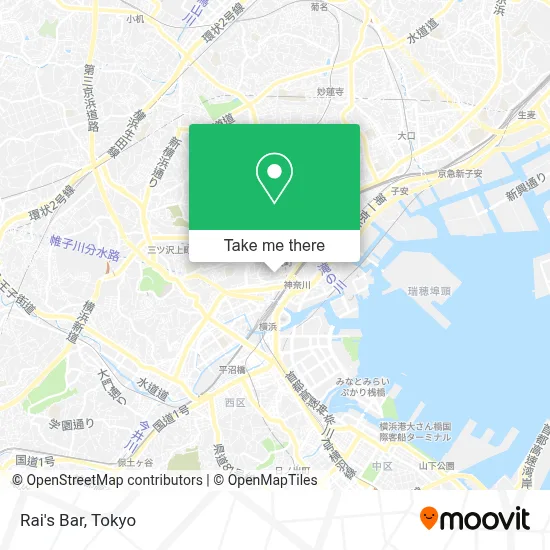 Rai's Bar map