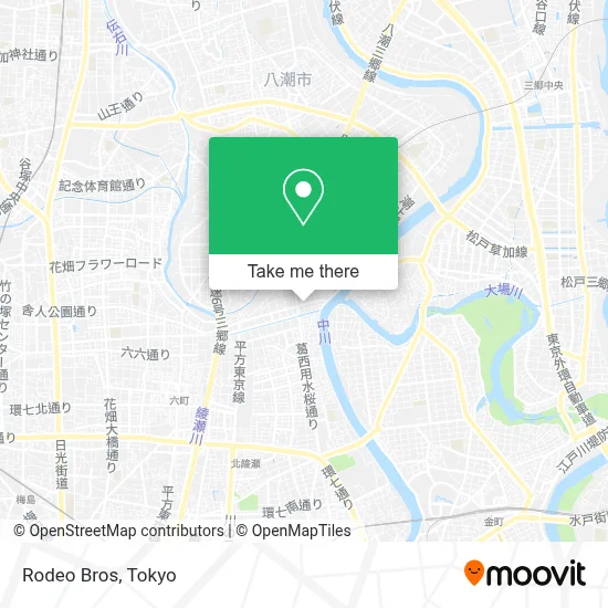 Rodeo Bros map