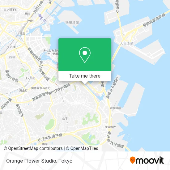 Orange Flower Studio map