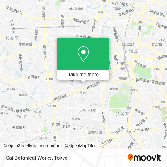 Sai Botanical Works map
