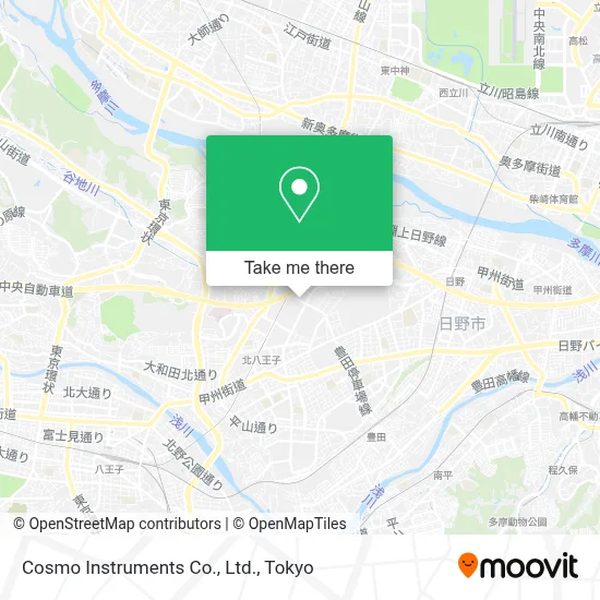 Cosmo Instruments Co., Ltd. map