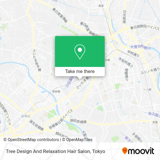 Tree Design And Relaxation Hair Salon map