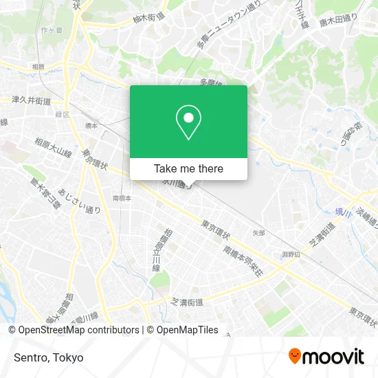 Sentro map