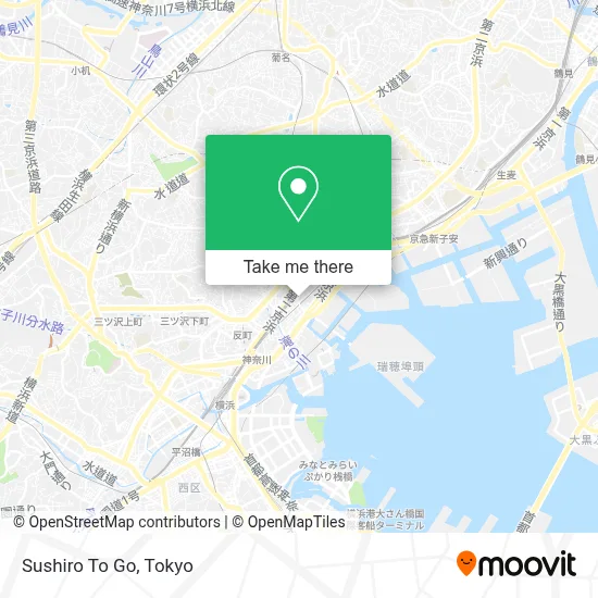 Sushiro To Go map