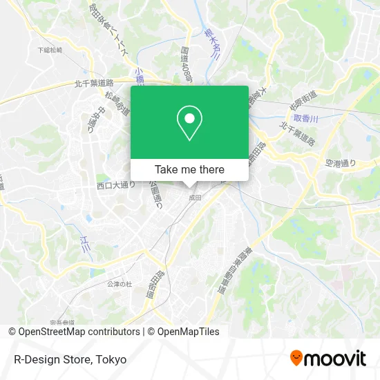 R-Design Store map