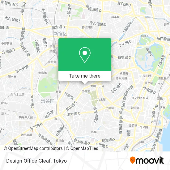 Design Office Cleaf map