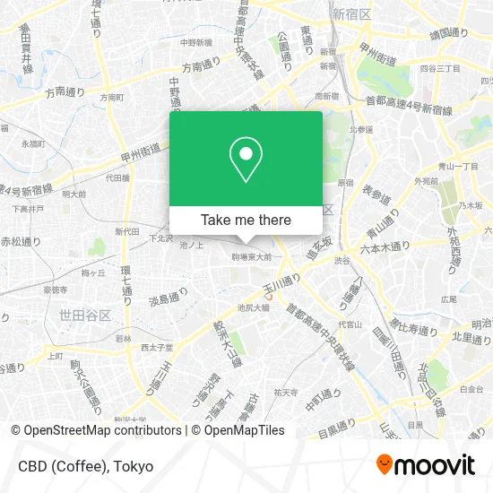 CBD (Coffee) map