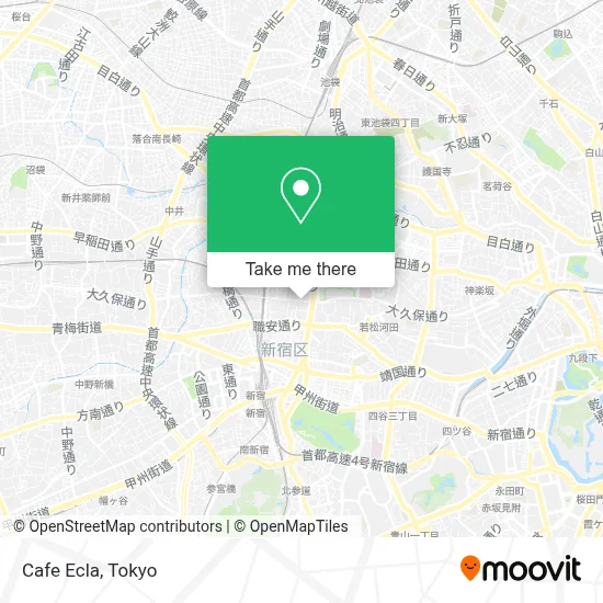 Cafe Ecla map