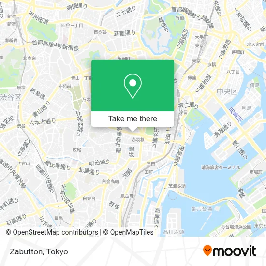 Zabutton map