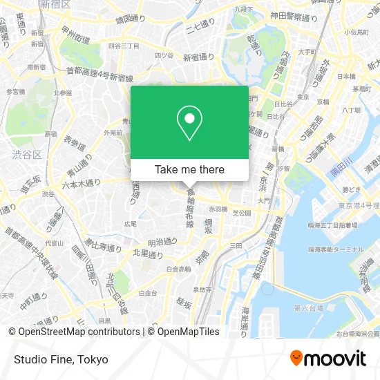 Studio Fine map