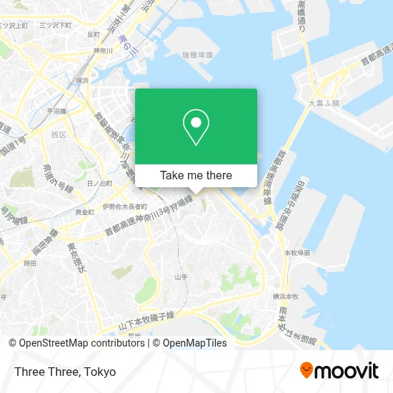 Three Three map
