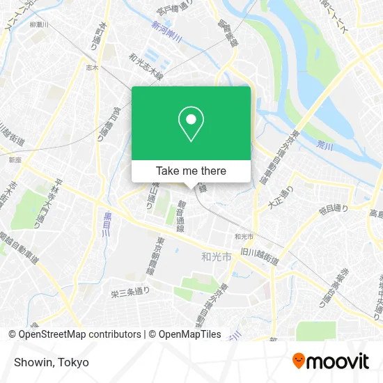 Showin map