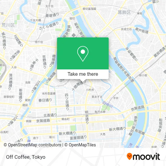 Off Coffee map
