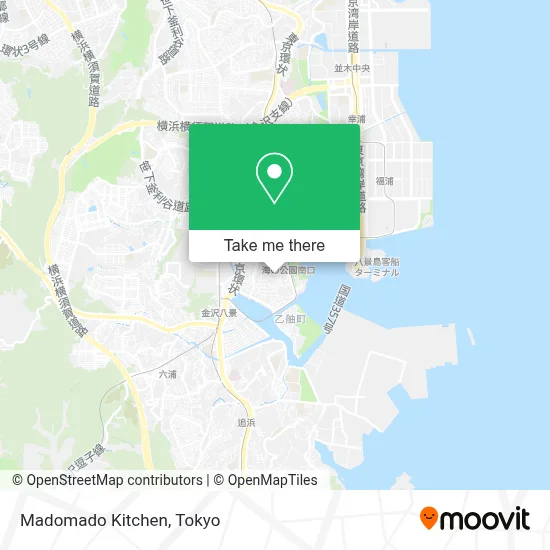 Madomado Kitchen map