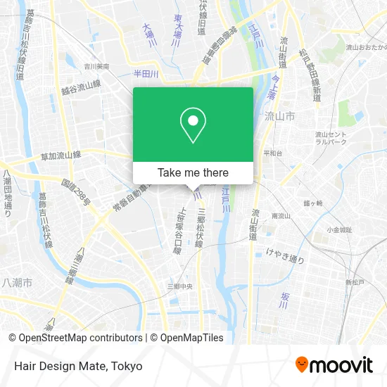 Hair Design Mate map