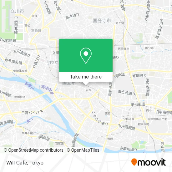 Will Cafe map