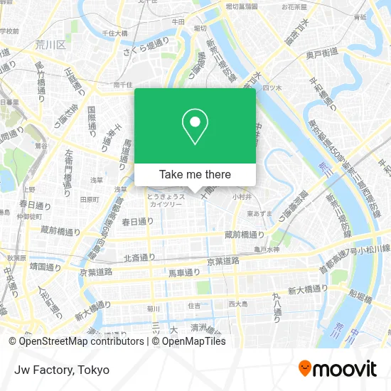 Jw Factory map