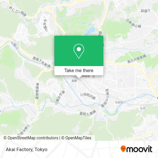 Akai Factory map