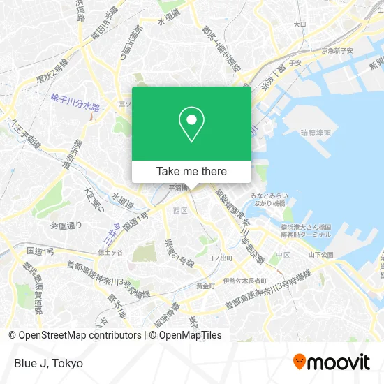Blue J map