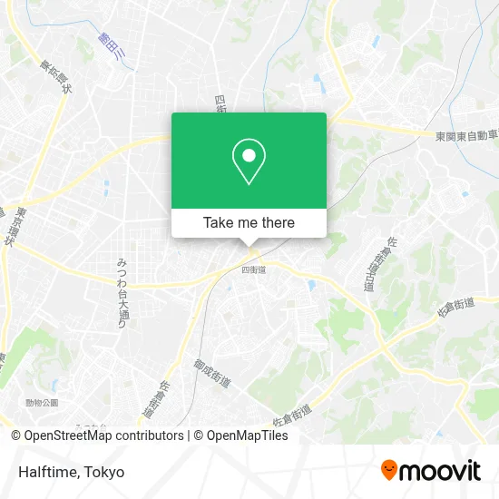 Halftime map
